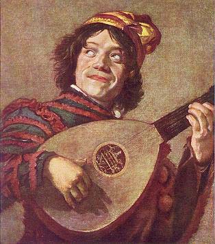 Jester with a Lute